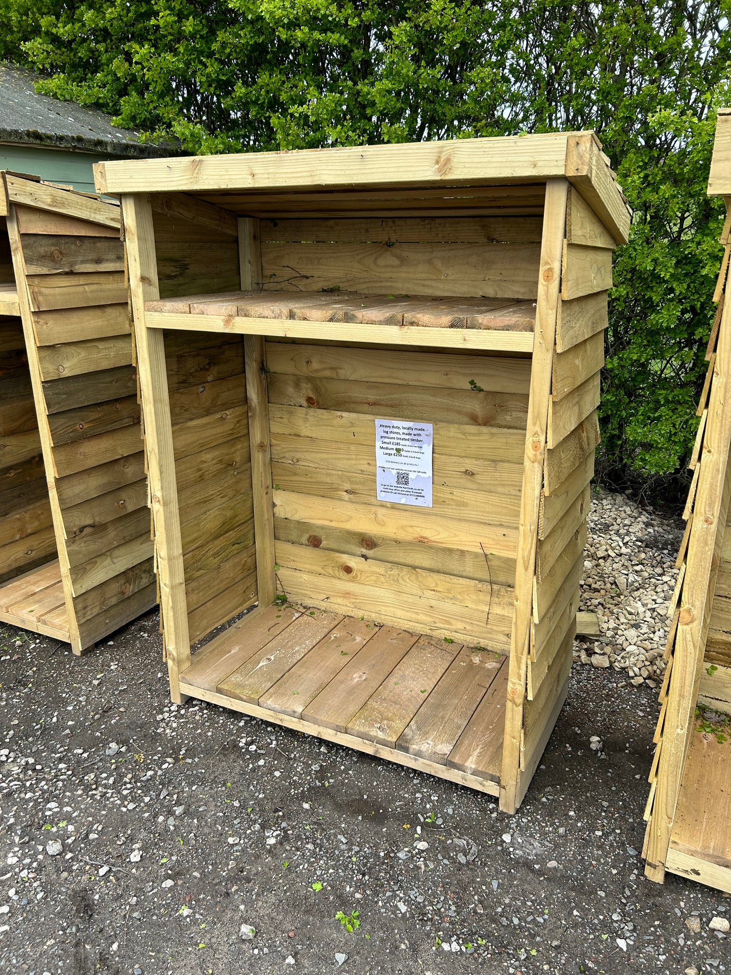 Treated Timber Log Stores
