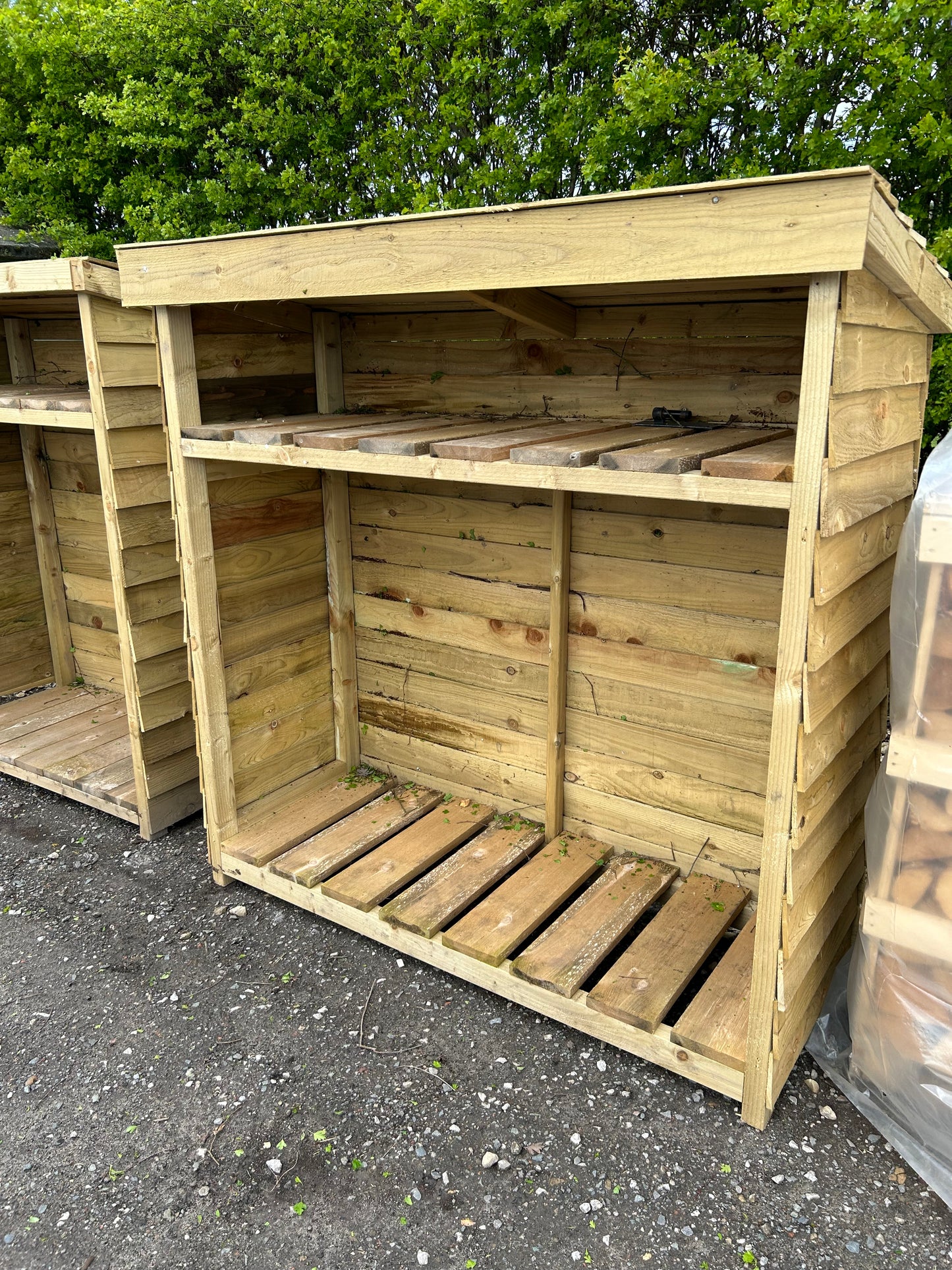 Treated Timber Log Stores