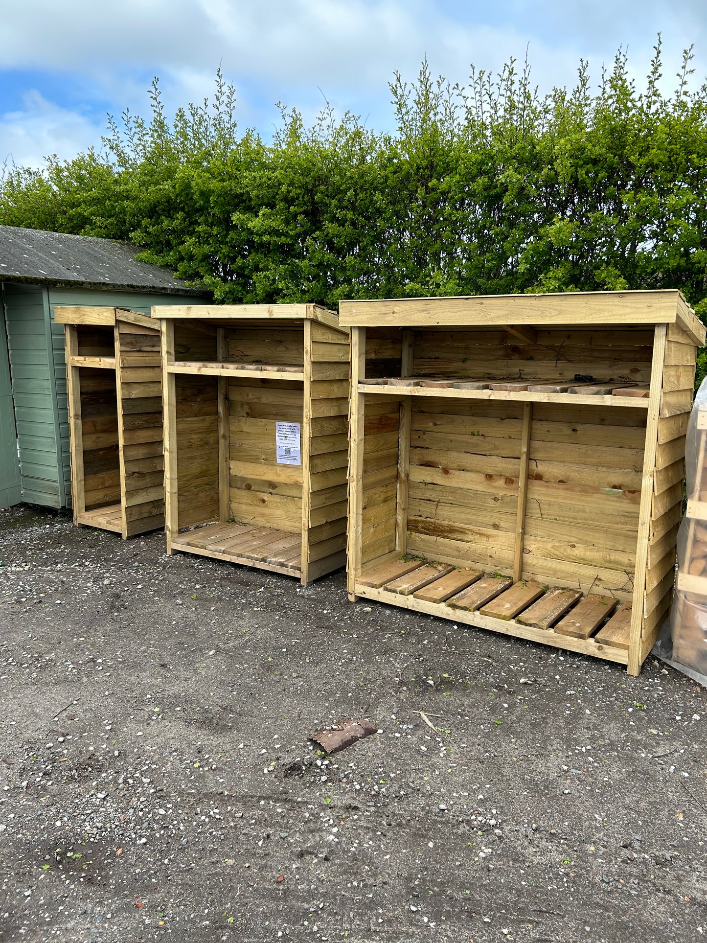 Treated Timber Log Stores