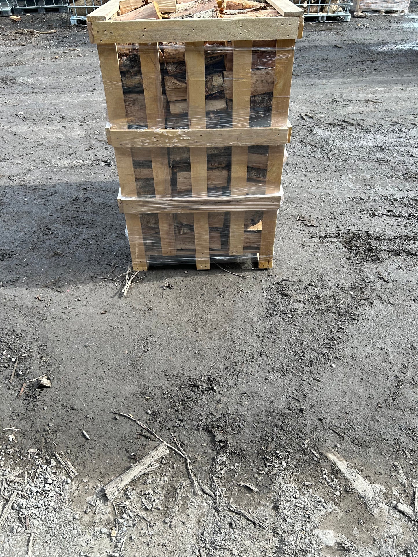 Temporarily Unavailable.   Hand Stacked Pallet of Kiln Dried Birch, Equal to 2 Ton bags