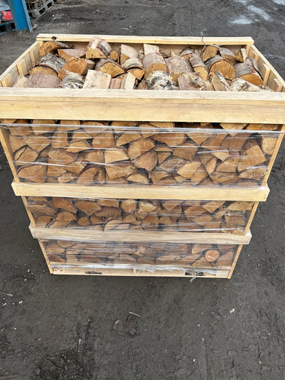 Temporarily Unavailable.   Hand Stacked Pallet of Kiln Dried Birch, Equal to 2 Ton bags